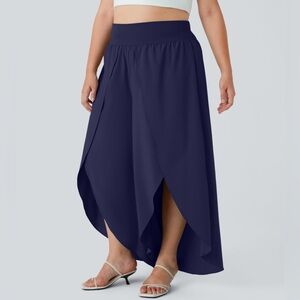 Halara Split Leg pants in Navy Blue 2x